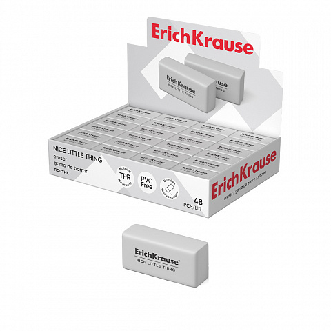 Ластик ERICH KRAUSE "Nice Little Thing", белый, Китай