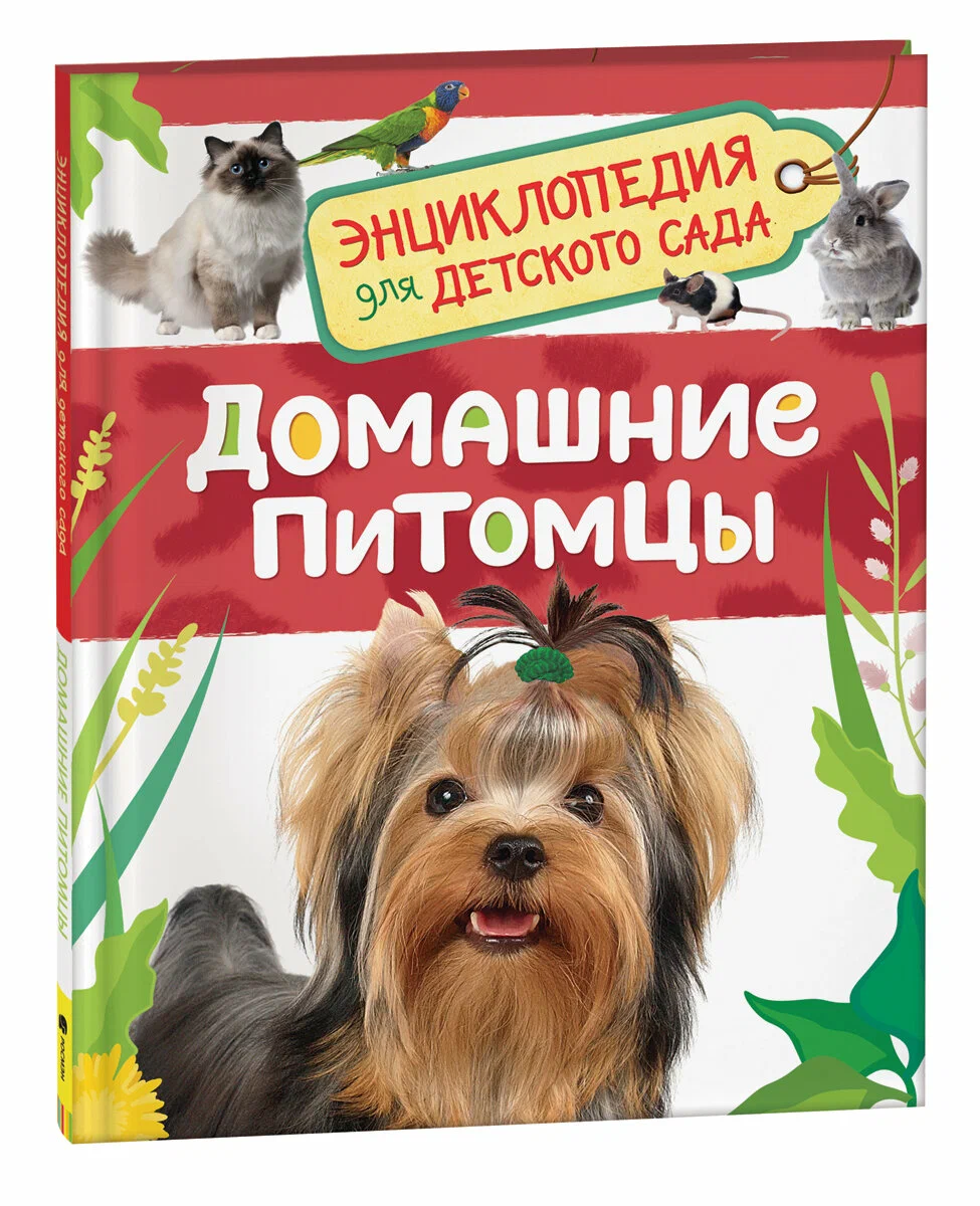Энциклопедия для детского сада «Домашние питомцы». Росмэн