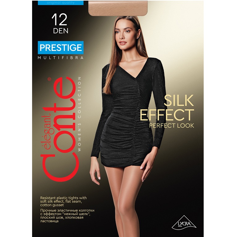 Conte Колготки женские PRESTIGE 12, р.3