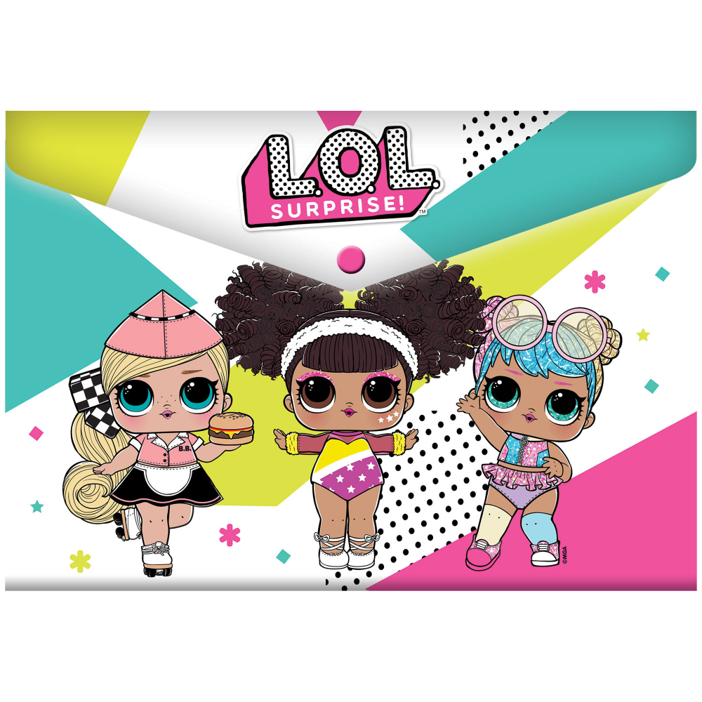 LOJB-US1-PLB-EN15 Папка для тетрадей на кнопке, А4. LOL (пакет5)
Штрих код: 6974340310171