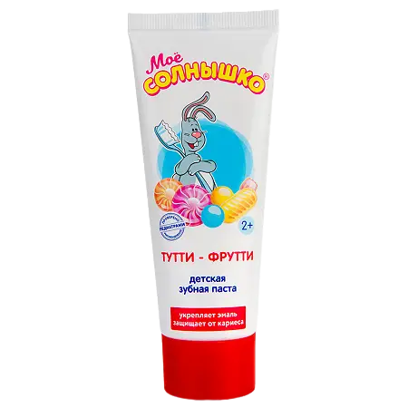 Зубная паста Мое Солнышко Тутти-Фрутти (100 г)