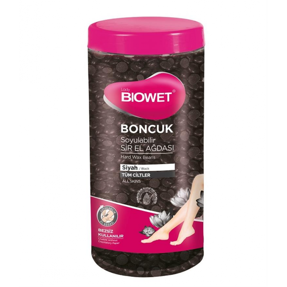 Гранулированный воск Biowet, черный. 100г