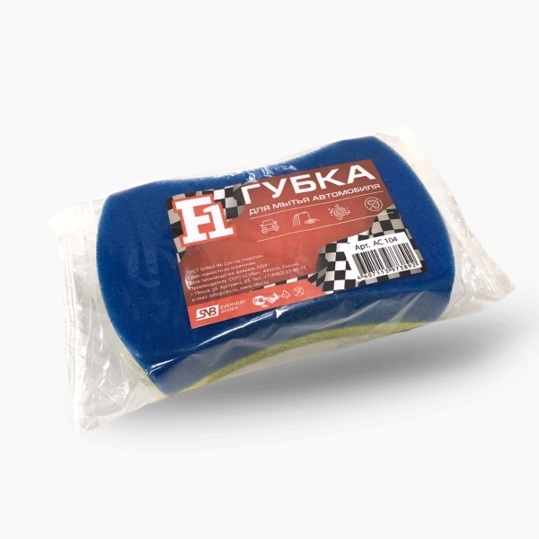 Губка для мытья автомобиля, Мистер Бульк. АС 104