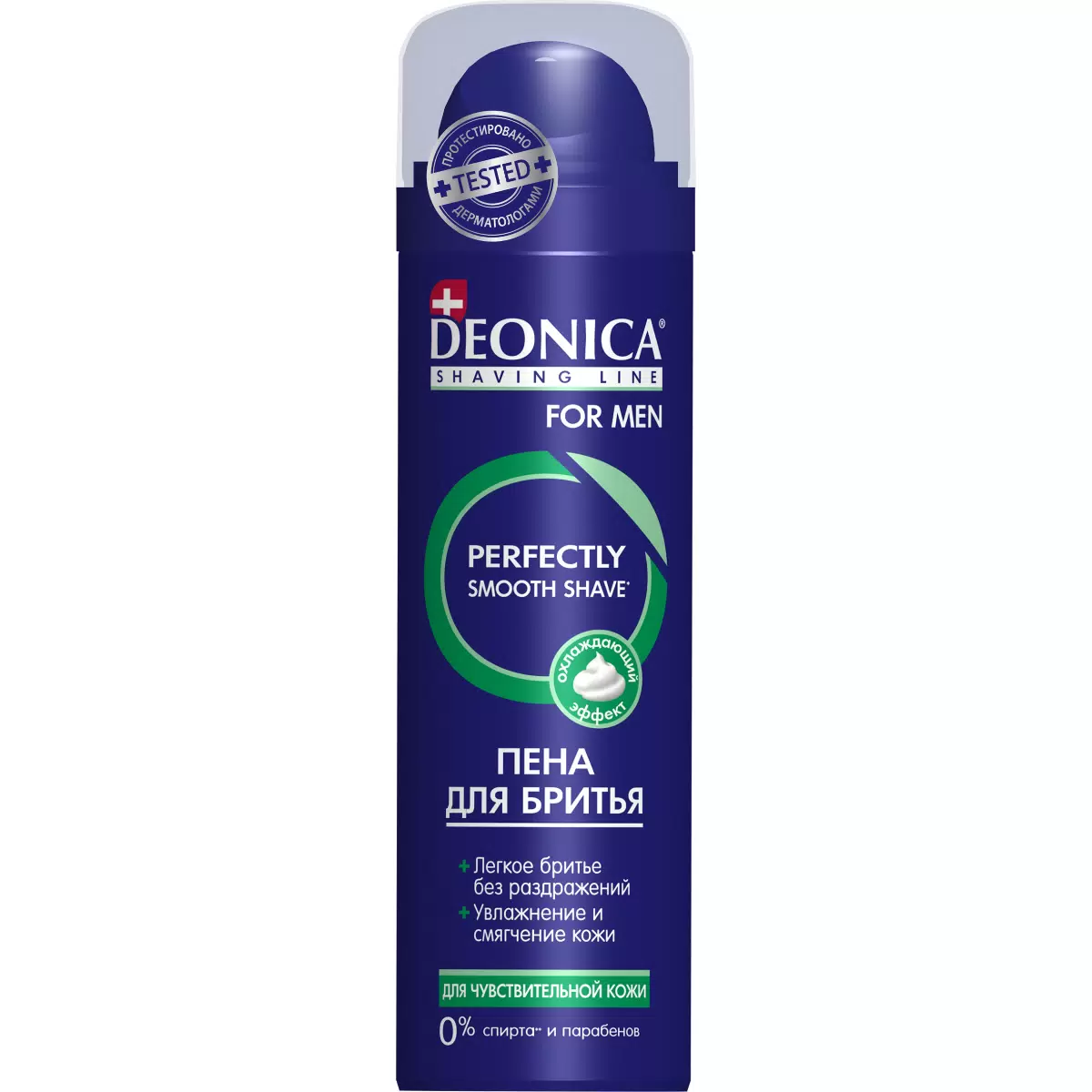 Пена для бритья Deonica for Men Чистый эффект (240 мл)