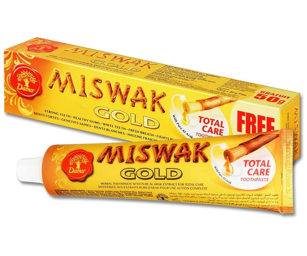 Зубная паста "Miswak Gold" , 120+50 гр
