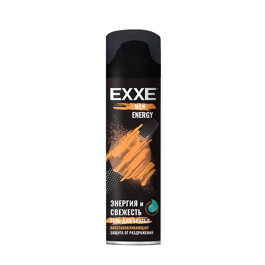 Гель для бритья EXXE Men Energy Восстанавливающий, 200 мл
