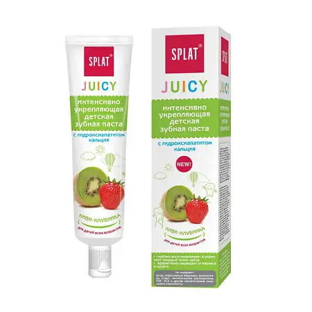 Зубная паста детская Splat Juicy Киви-клубника (35 мл)