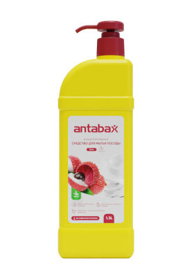 Средство для мытья посуды, овощей и фруктов Antabax 2л. Личи