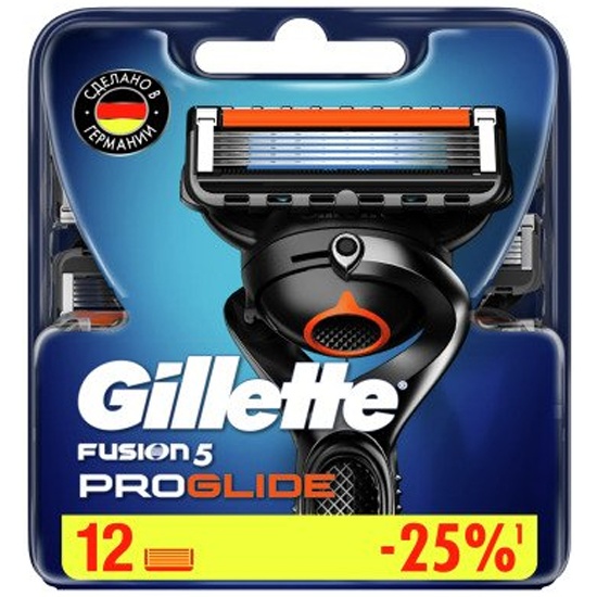 Лезвия картриджи Gillette Fusion Proglide (2 шт )