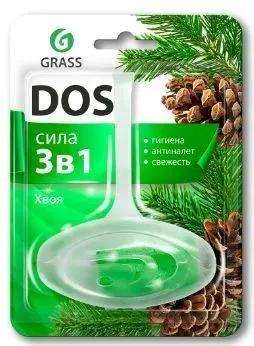 Блок для унитаза Grass Dos подвесной 3в1 Хвоя (1 шт.)