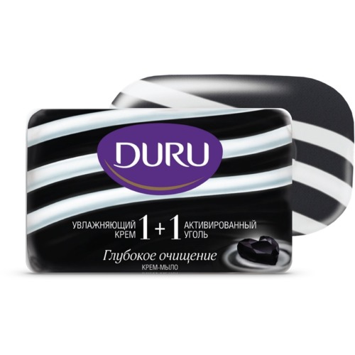 Крем-мыло туалетное Duru 1+1 Глубокое очищение (80 г)