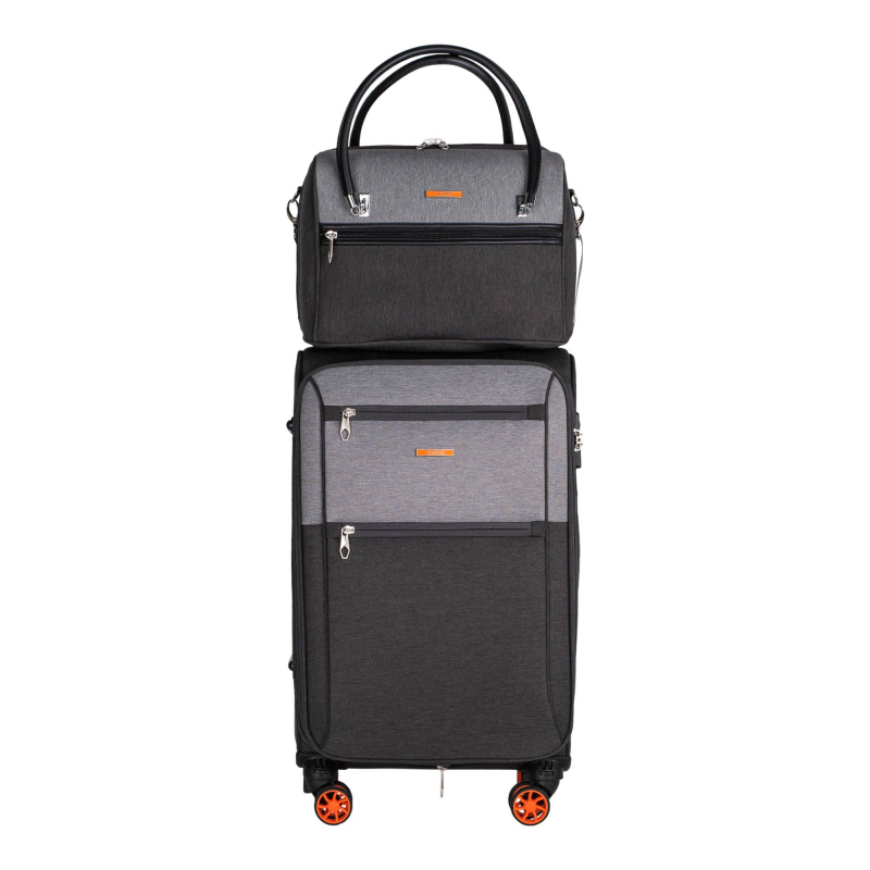 Чемодан Across 23-GM19026W XL светло-серый