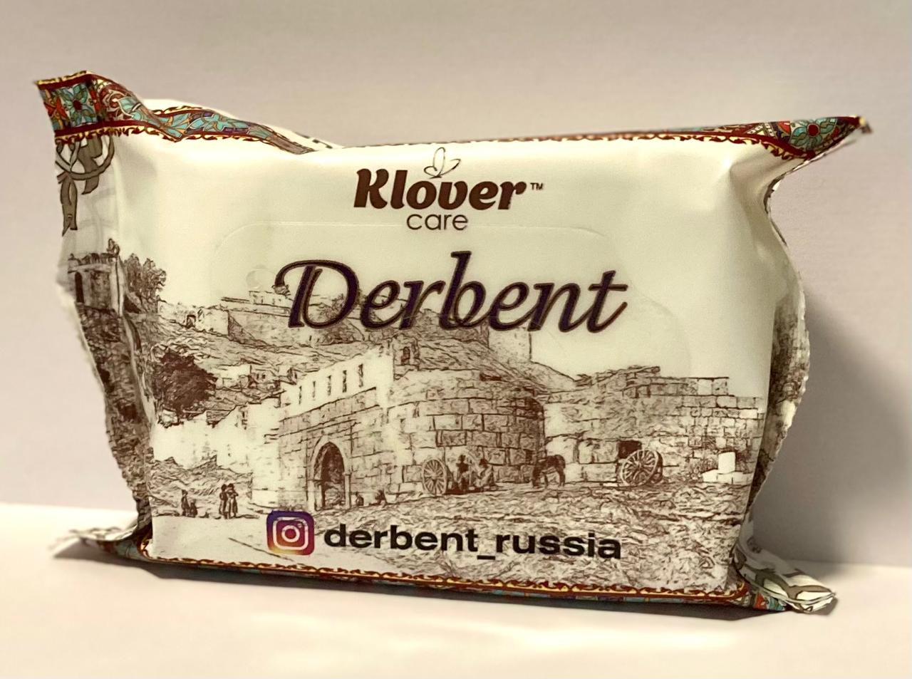 Влажные салфетки гигиенические comfort «Derbent», 20шт (белые)