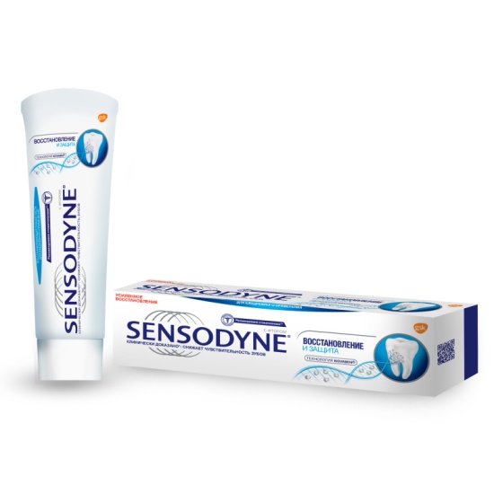 Зубная паста SENSODYNE Восстановление и защита, 75 мл