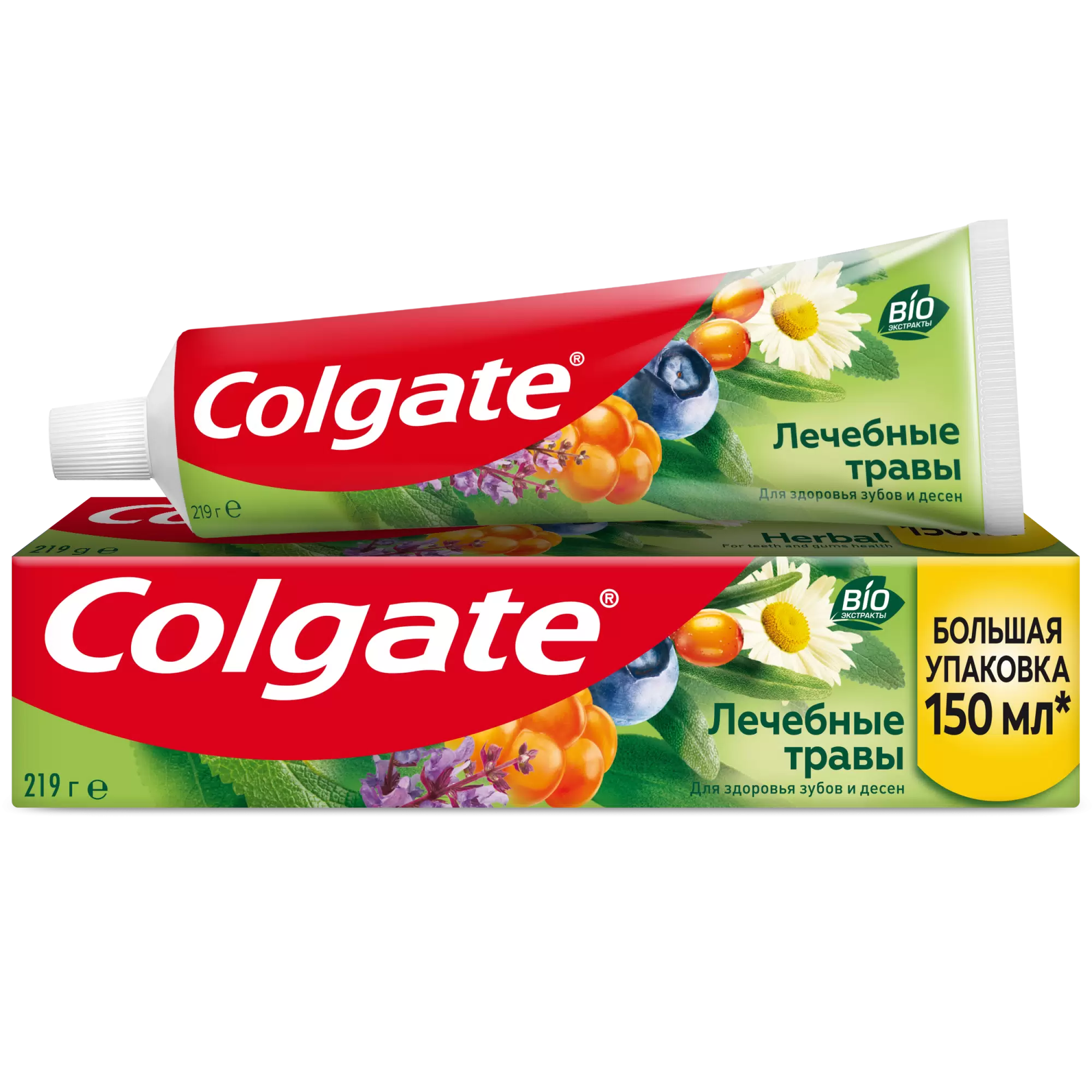 Зубная паста Colgate Лечебные травы (150 мл)