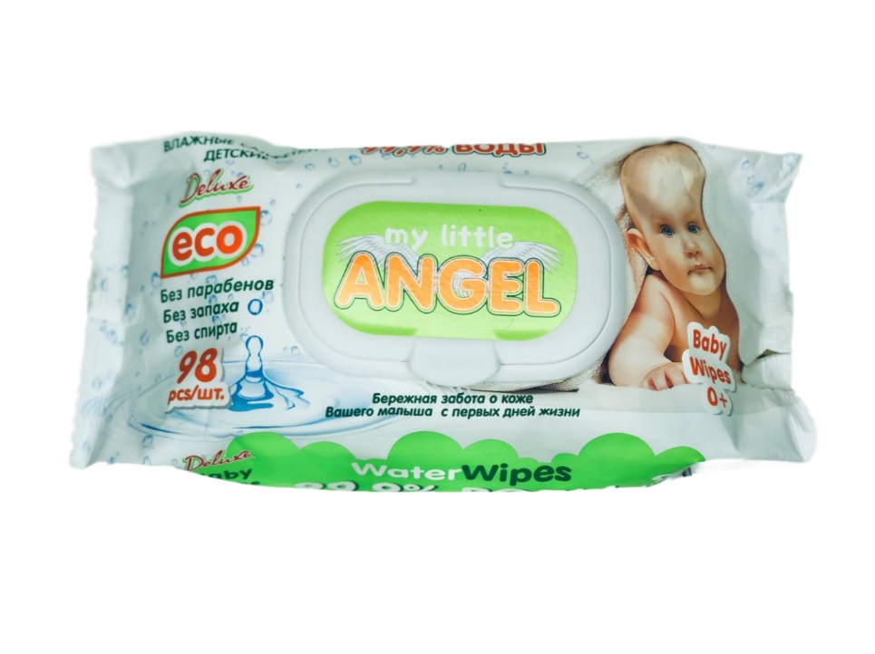 Влажные салфетки ANGEL ECO 98шт