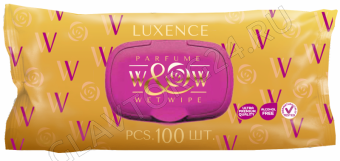 Салфетки влажные W&W GOLD LUXENCE 100 шт пласт. клапан
