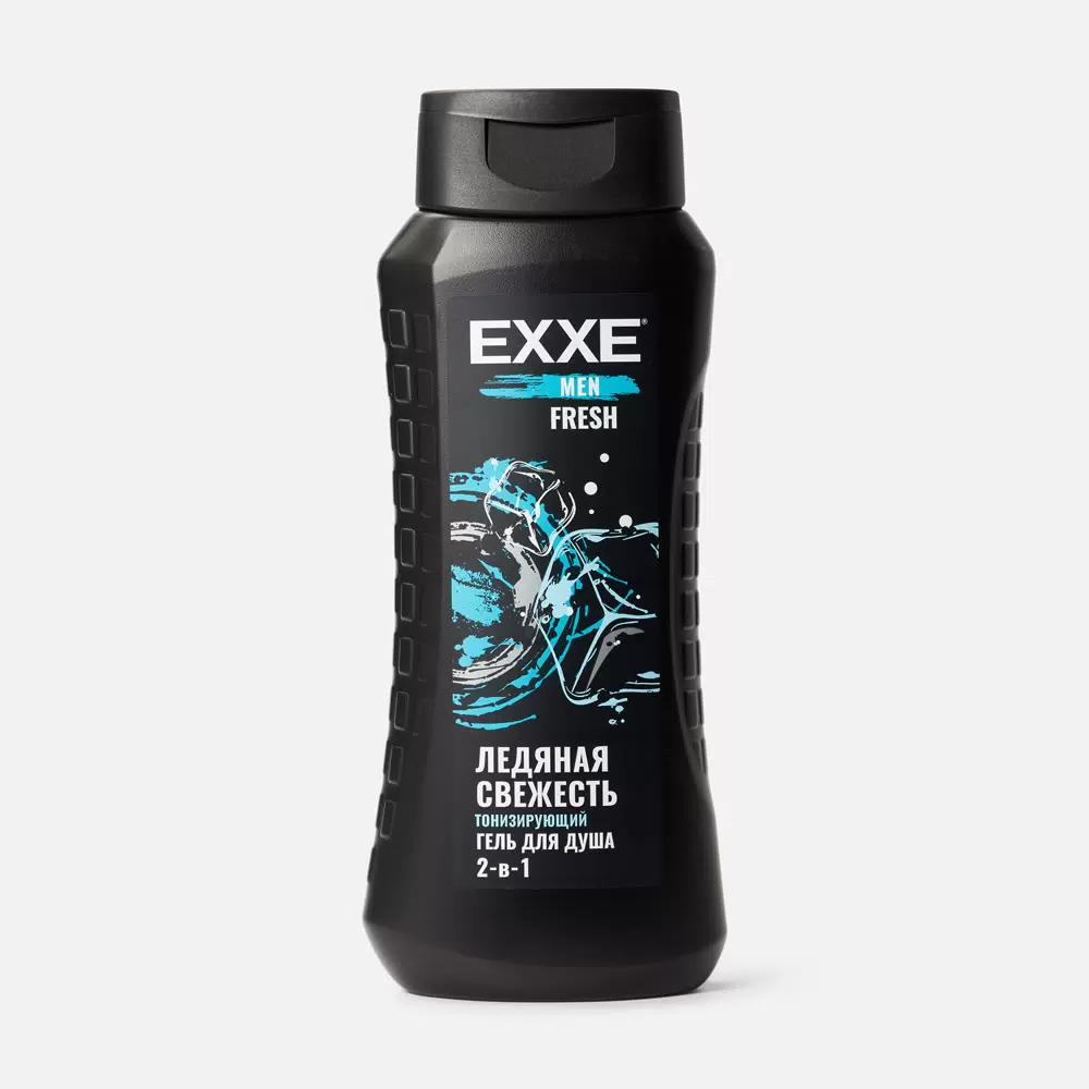 Гель для душа EXXE Men Active тонизирующий, 400 мл