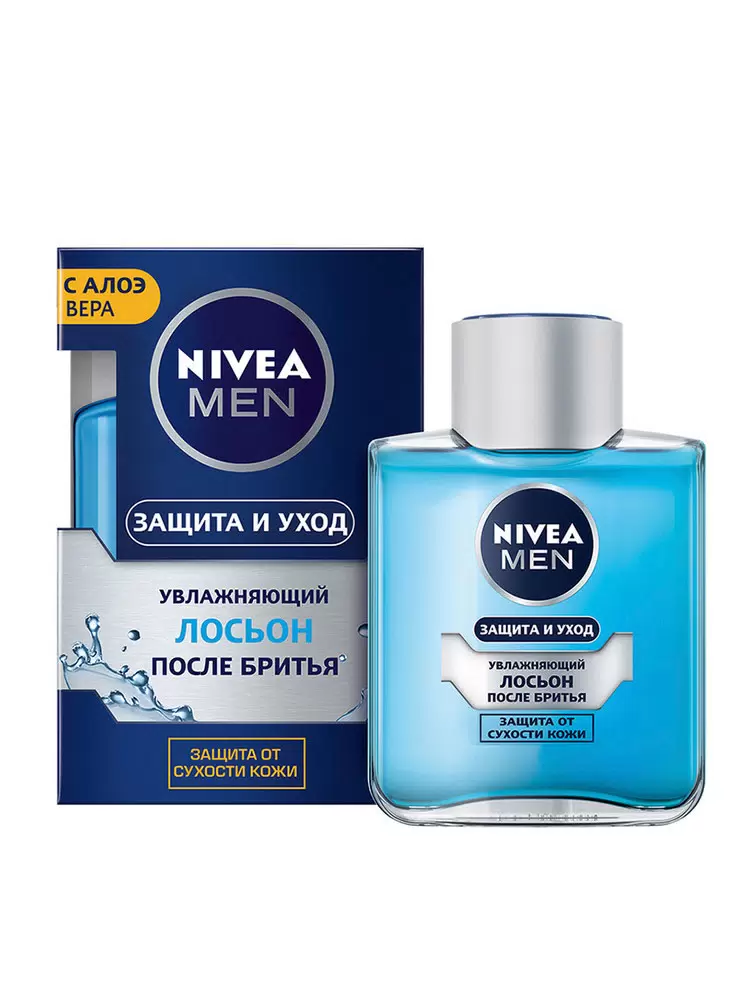 Лосьон после бритья Nivea men Защита и уход с Алоэ вера