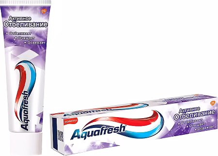 Зубная паста Aquafresh активное отбеливание 100 мл