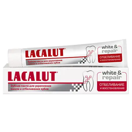 Зубная паста LACALUT White&Repair, 75 мл