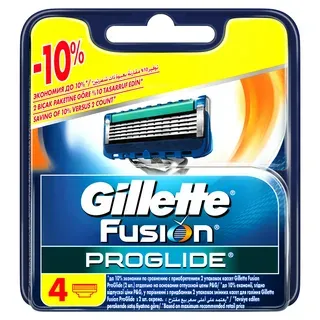 Лезвия картриджи Gillette Fusion Proglide (4 шт )