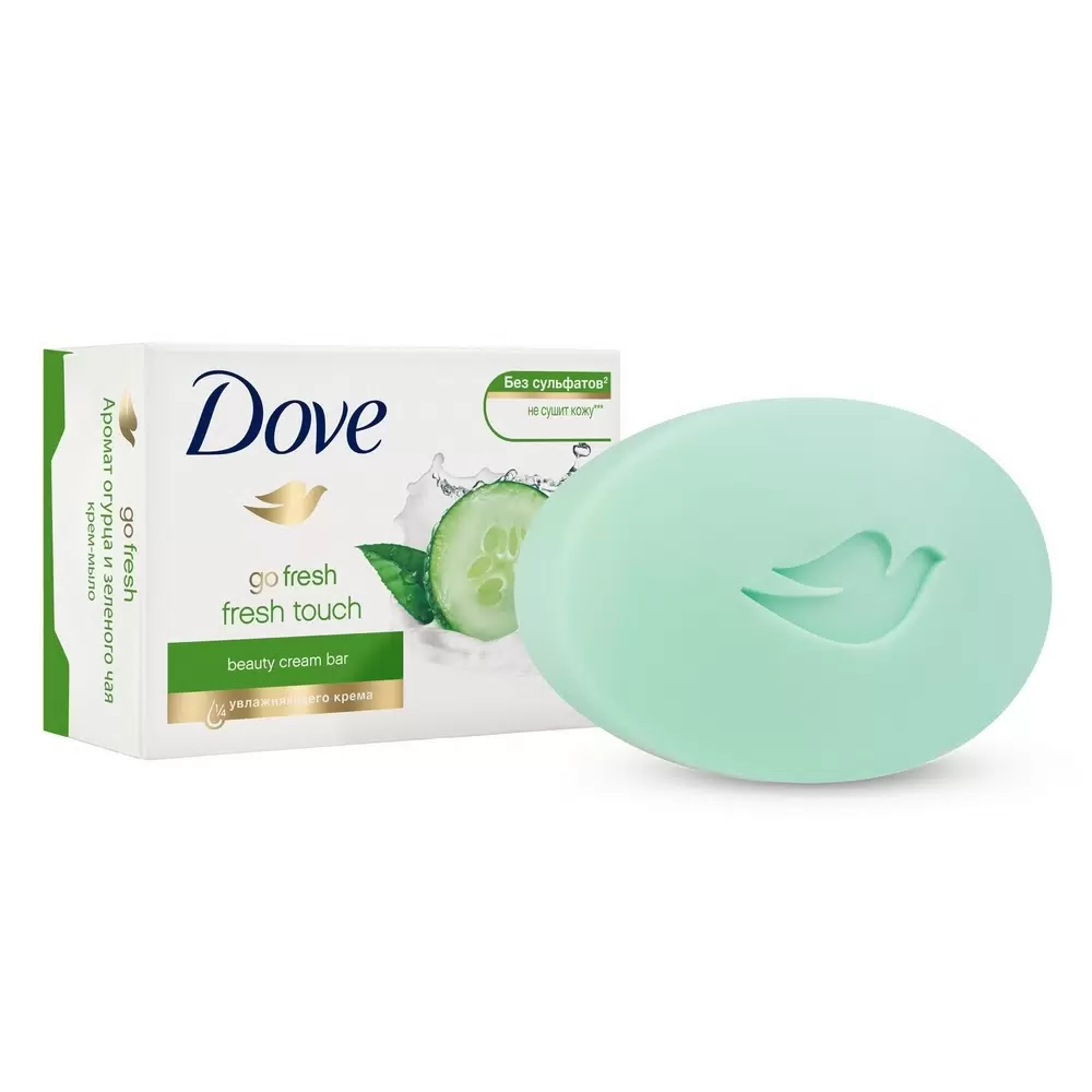 Крем-мыло Dove Прикосновение свежести (135 гр)