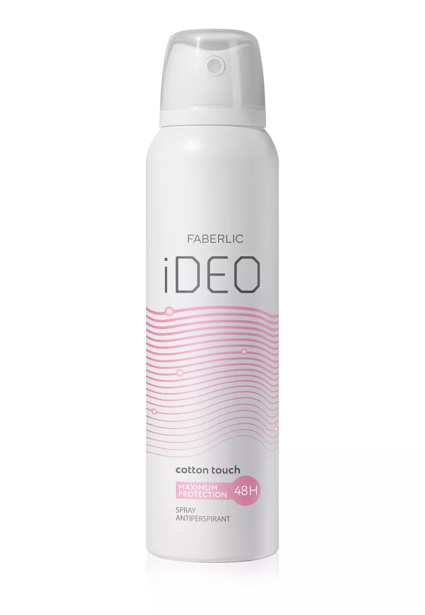 Спрей-антиперспирант Cotton Touch iDeo