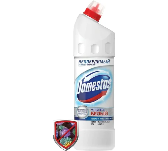 Средство чистящее для унитаза Domestos Ультра Белый (1,5 л)