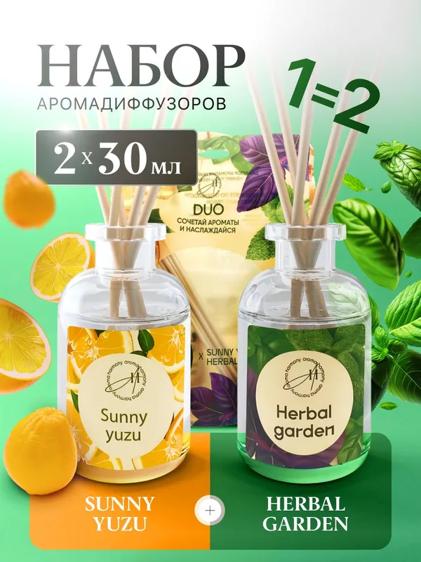Ароматический диффузор Aroma Harmony Юзу, 30 мл