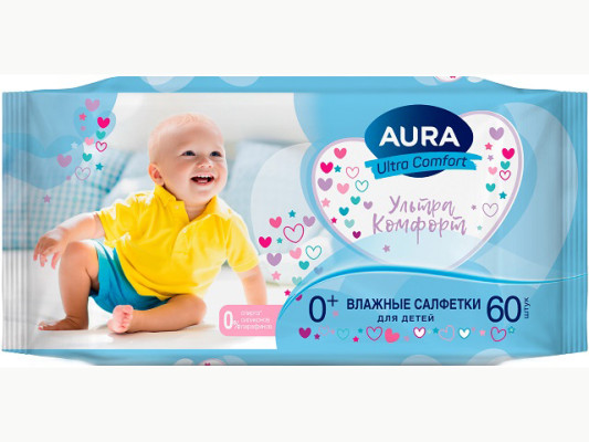 Салфетки влажные "Ultra comfort" Роза черная