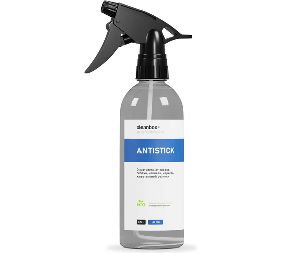 Очиститель следов скотча наклеек, маркера, жевательной резинки CleanBox ANTISTICK