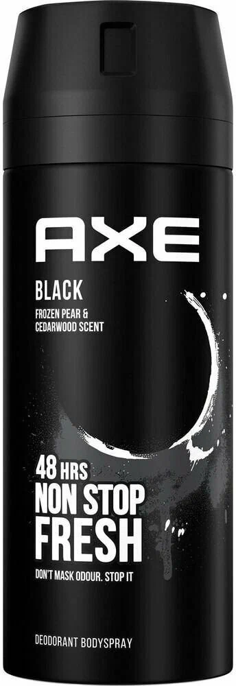 Дезодорант-спрей для тела Axe Black 150мл