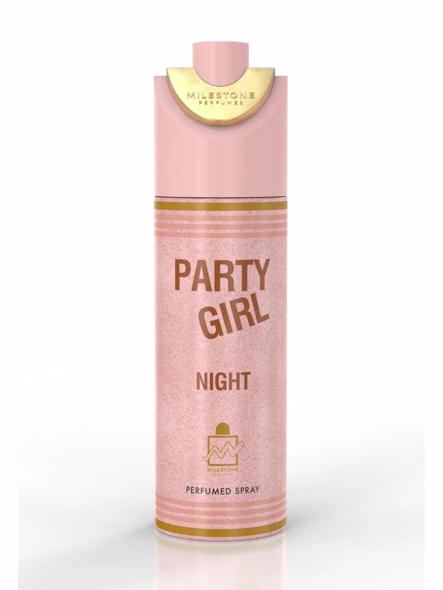 Дезодорант Milestone Party Girl Night women, 200 мл