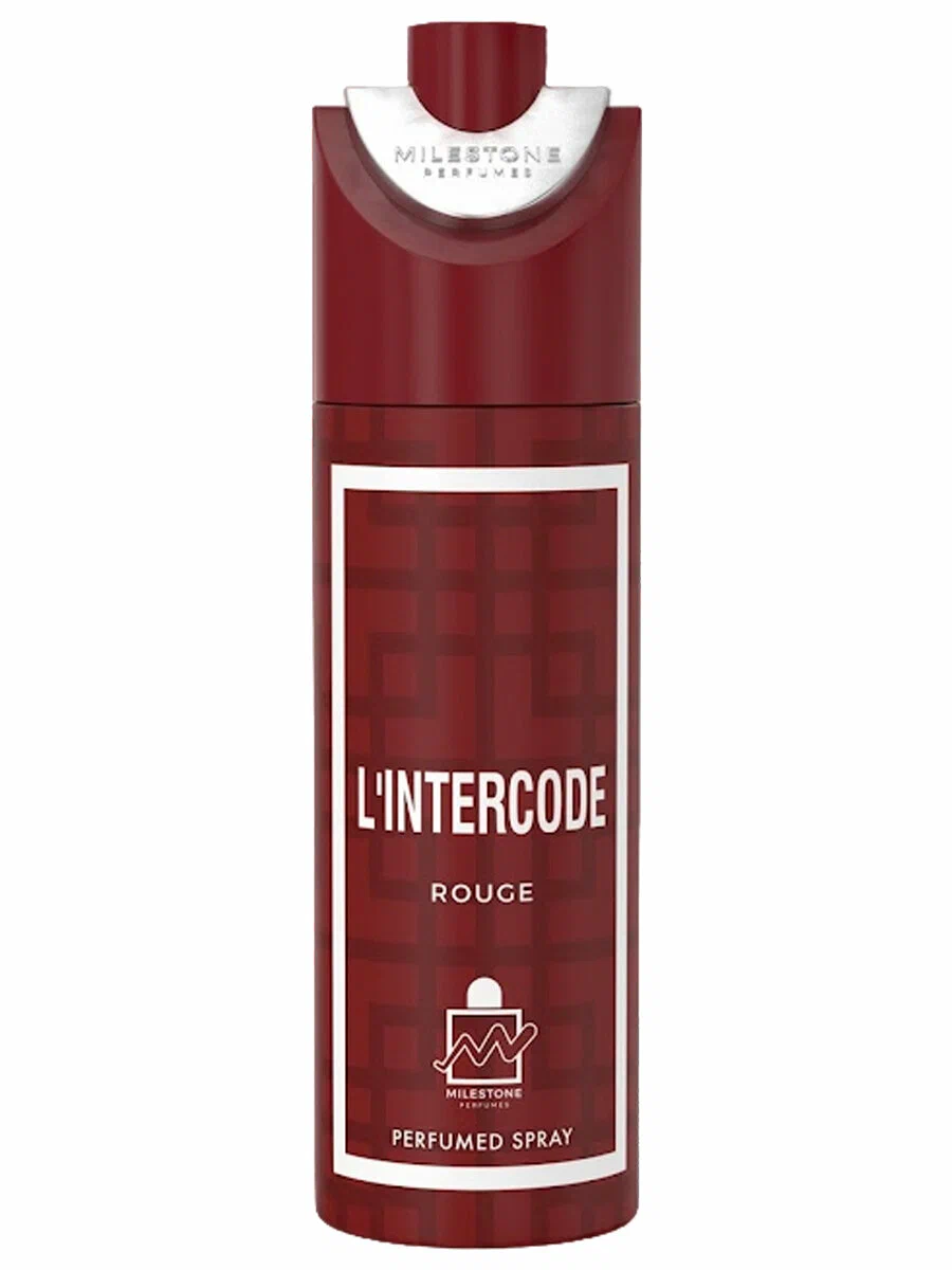 Дезодорант Milestone L'Inter code Rouge woman, 200 мл