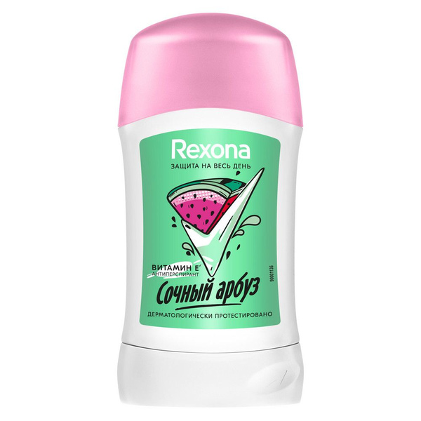 Дезодорант-антиперспирант стик Rexona Сочный арбуз (40 мл)