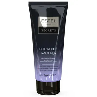 Бальзам для волос Estel Secrets блеск, Роскошь блонда, для светлых и обесвеченных волос, 200 мл