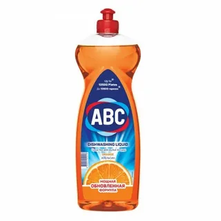 Средство для мытья посуды ABC 750мл. Апельсин