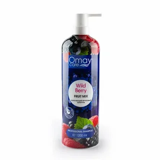 Шампунь для всех типов волос Дикая ягода OMAY, 1200 мл