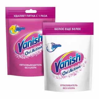 Пятновыводитель для тканей Vanish Oxi Action Кристальная белизна, порошок (500 г)