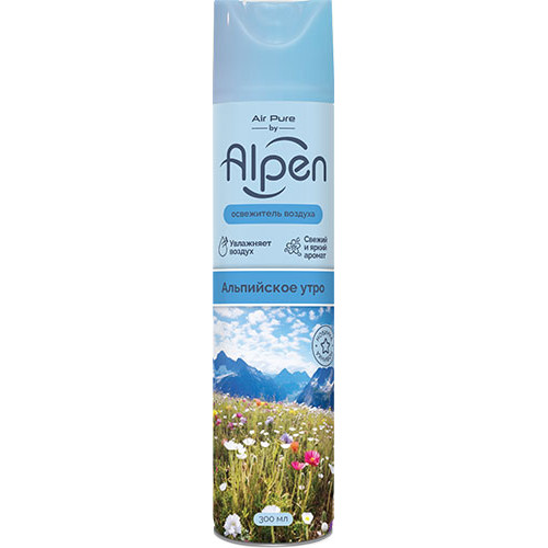 Освежитель воздуха ALPEN 300мл. Альпийское утро