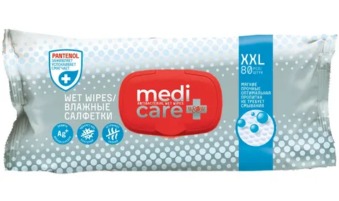 Влажные салфетки XXL MEDI CARE 80 шт