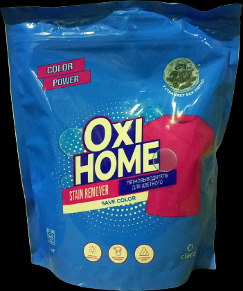 Кислородный пятновыводитель для цветных вещей OXI HOME GLOBAL CHEMICAL, 1 кг