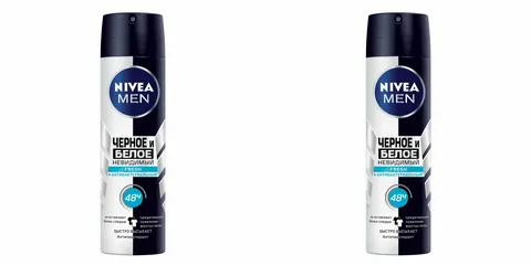 Дезодорант-антиперспирант спрей NIVEA MEN Черное и Белое Невидимый Fresh (150 мл)