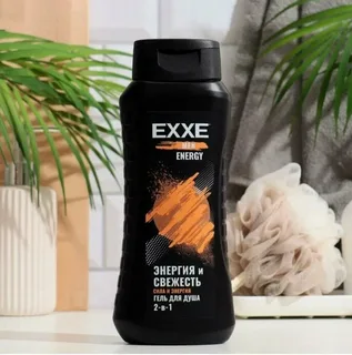 Гель для душа EXXE Men Strong Сила и Энергия, 400 мл