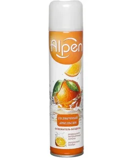 Освежитель воздуха ALPEN 300мл. Солнечный апельсин