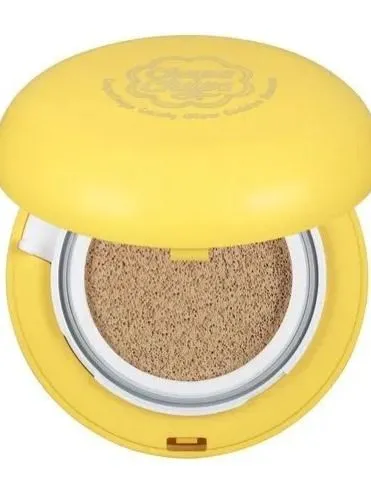 Тональный кушон с блюр-эффектом, оттенок 4.0 Mediuml,Chupa Chups Candy Glow Cushion Banana