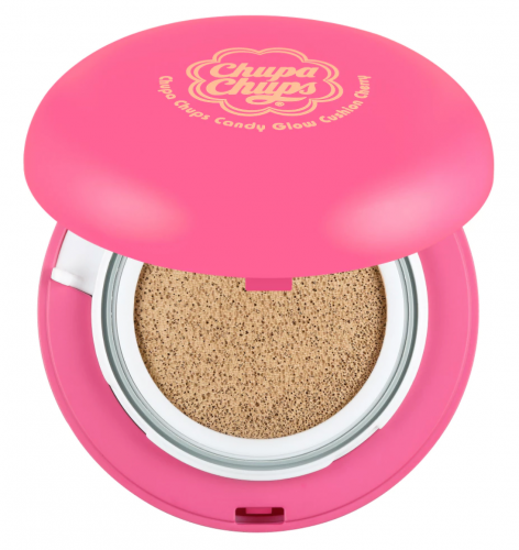 Тональный кушон с блюр-эффектом, оттенок 2.0 Shell, Chupa Chups Candy glow cushion Cherry