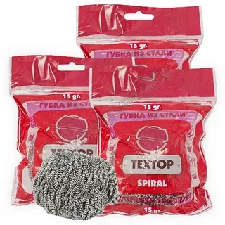 Губка из стали TEXTOP Spiral 40гр.