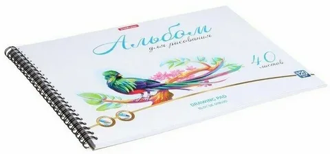 Альбом для рисования 40л. на спирали Ставпринт